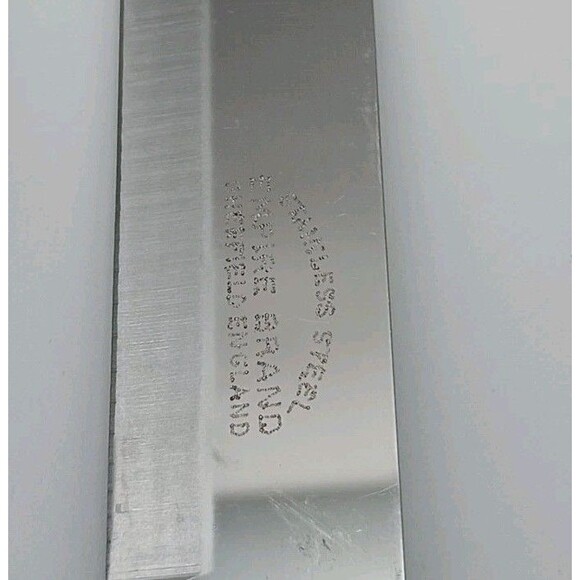 Sheffield Carving Set Bakelite Swirled Butterschotch MCM Fork Knife Sharpen Rod - Picture 6 of 10